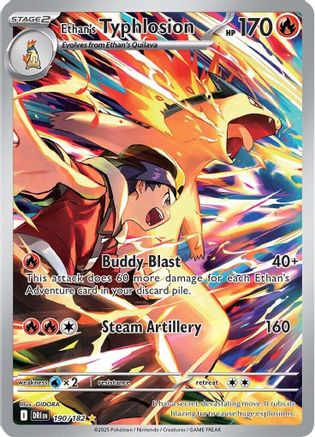 Ethan's Typhlosion - 190/182 - [SV10 Destined Rivals] Holofoil