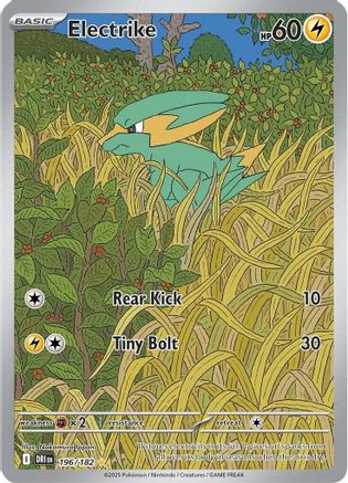 Electrike - 196/182 - [SV10 Destined Rivals] Holofoil