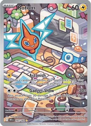 Rotom - 197/182 - [SV10 Destined Rivals] Holofoil