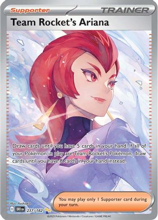 Team Rocket's Ariana - 237/182 - [SV10 Destined Rivals] Holofoil