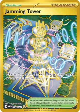 Jamming Tower 243/182 - [SV10 Destined Rivals] Holofoil