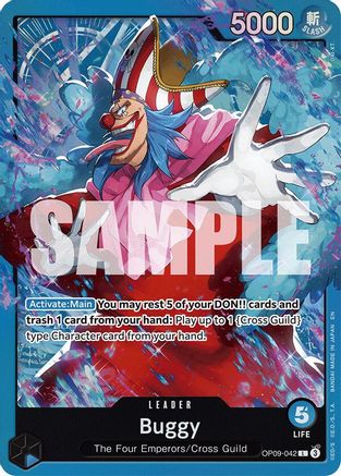 Buggy (OP09-042) (OP09-042) - Starter Deck 25: BLUE Buggy