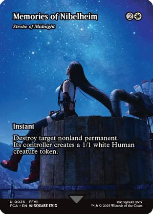 Memories of Nibelheim - Stroke of Midnight (Showcase) (FCA-026) - [FINAL FANTASY: Through the Ages] Foil