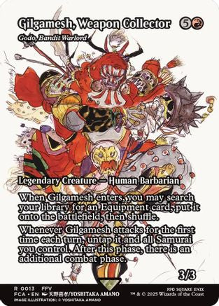 Gilgamesh, Weapon Collector - Godo, Bandit Warlord (Showcase) (FCA-013) - [FINAL FANTASY: Through the Ages]