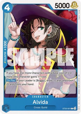 Alvida (ST25-001) - Starter Deck 25: BLUE Buggy