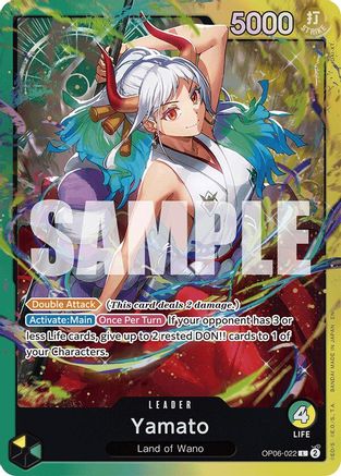 Yamato (OP06-022) (OP06-022) - Starter Deck 28: GREEN/YELLOW Yamato