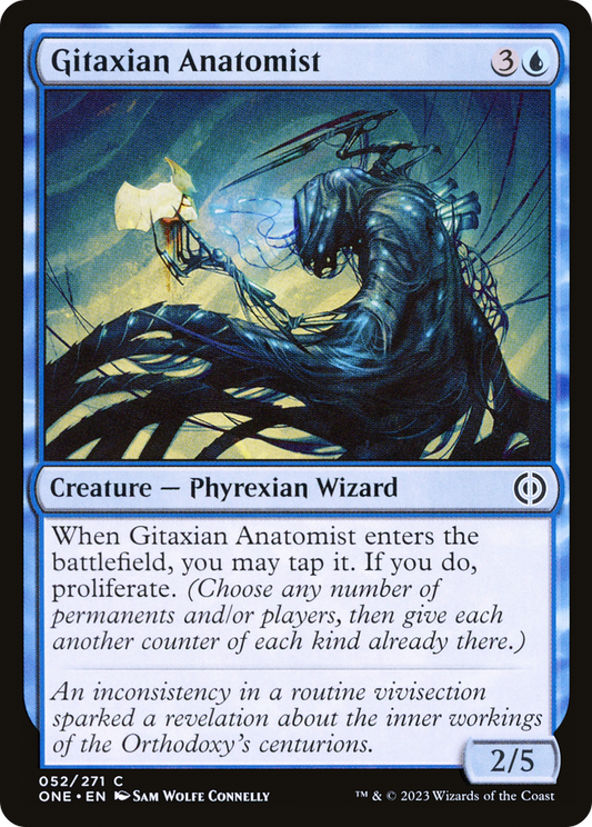 Gitaxian Anatomist (ONE-052) - [Phyrexia: All Will Be One] Foil