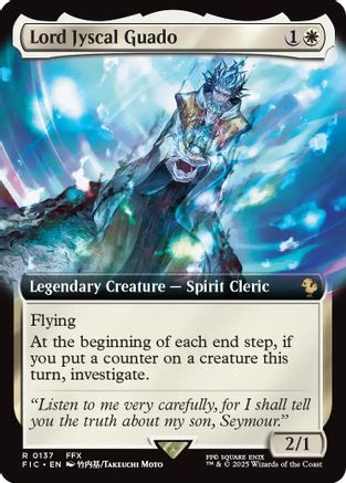 Lord Jyscal Guado (Extended Art) (FIC-137) - [Commander: FINAL FANTASY]