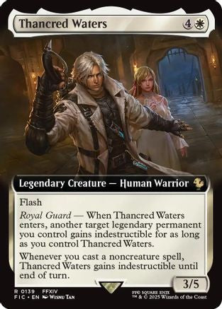 Thancred Waters (Extended Art) (FIC-139) - [Commander: FINAL FANTASY]