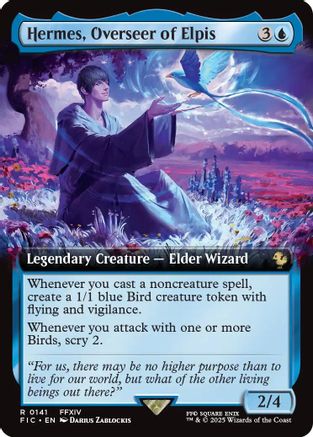 Hermes, Overseer of Elpis (Extended Art) (FIC-141) - [Commander: FINAL FANTASY] Foil