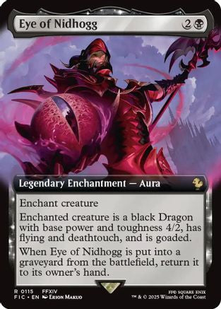 Eye of Nidhogg (Extended Art) (FIC-115) - [Commander: FINAL FANTASY] Foil