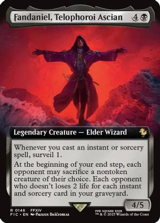 Fandaniel, Telophoroi Ascian (Extended Art) (FIC-146) - [Commander: FINAL FANTASY]