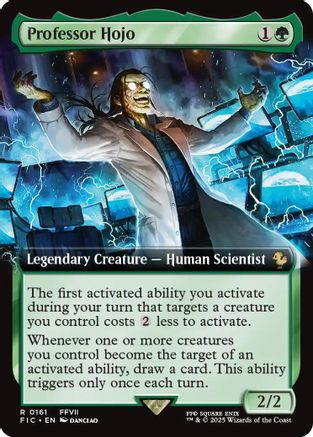 Professor Hojo (Extended Art) (FIC-161) - [Commander: FINAL FANTASY] Foil