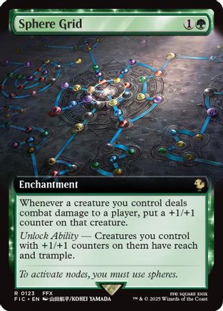 Sphere Grid (Extended Art) (FIC-123) - [Commander: FINAL FANTASY]