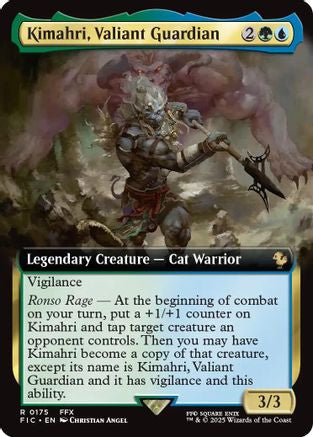 Kimahri, Valiant Guardian (Extended Art) (FIC-175) - [Commander: FINAL FANTASY] Foil