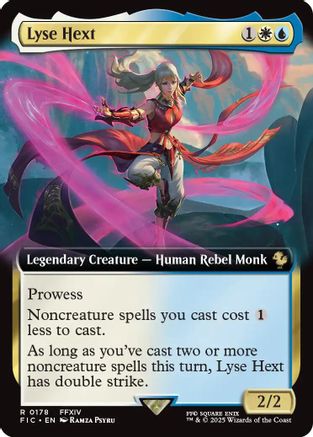Lyse Hext (Extended Art) (FIC-178) - [Commander: FINAL FANTASY] Foil