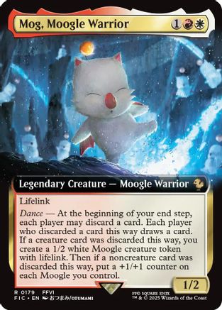 Mog, Moogle Warrior (Extended Art) (FIC-179) - [Commander: FINAL FANTASY] Foil