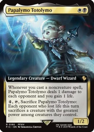 Papalymo Totolymo (Extended Art) (FIC-180) - [Commander: FINAL FANTASY] Foil
