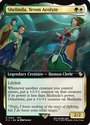 Shelinda, Yevon Acolyte (Extended Art) (FIC-184) - [Commander: FINAL FANTASY]