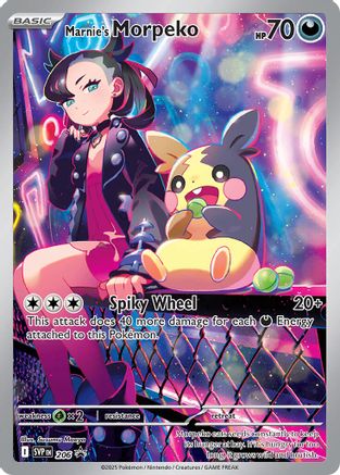 Marnie’s Morpeko 206 - [SV Scarlet & Violet Promo Cards] Holofoil