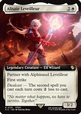 Alisaie Leveilleur (Extended Art) (FIC-129) - [Commander: FINAL FANTASY]