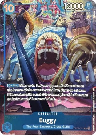 Buggy (051) (English Version 2nd Anniversary Set) (OP09-051) - One Piece Promotion Cards
