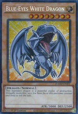 Blue-Eyes White Dragon (BLMM-EN001) - Battles of Legend: Monster Mayhem 1st Edition