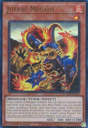 Jurrac Megalo (BLMM-EN016) - Battles of Legend: Monster Mayhem 1st Edition