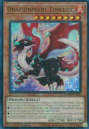 Dragonmaid Tinkhec (BLMM-EN059) - Battles of Legend: Monster Mayhem 1st Edition