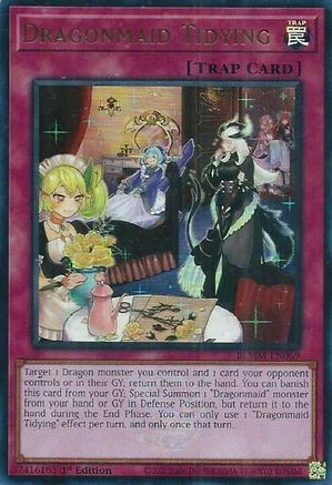 Dragonmaid Tidying (BLMM-EN069) - Battles of Legend: Monster Mayhem 1st Edition