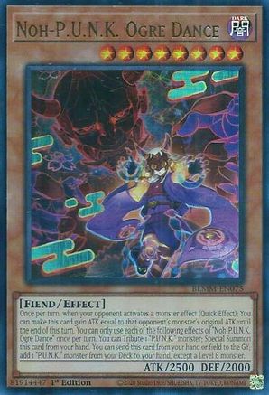 Noh-P.U.N.K. Ogre Dance (BLMM-EN075) - Battles of Legend: Monster Mayhem 1st Edition