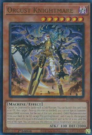 Orcust Knightmare (BLMM-EN087) - Battles of Legend: Monster Mayhem 1st Edition