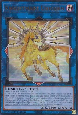 Knightmare Unicorn (BLMM-EN092) - Battles of Legend: Monster Mayhem 1st Edition