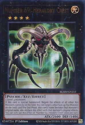 Number 69: Heraldry Crest (BLMM-EN153) - Battles of Legend: Monster Mayhem 1st Edition