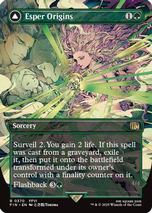 Esper Origins (Borderless) (FIN-370) - [FINAL FANTASY] Foil