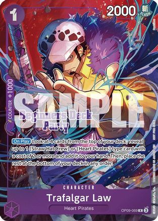 Trafalgar Law (Beginners Deck Party [ST-23] - [ST-28] Winner Pack) (OP09-069) - One Piece Promotion Cards