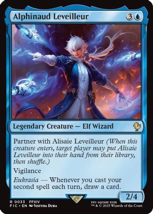 Alphinaud Leveilleur (Surge Foil) (FIC-033) - [Commander: FINAL FANTASY] Foil