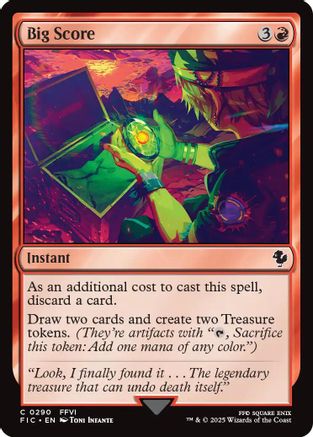 Big Score (Surge Foil) (FIC-290) - [Commander: FINAL FANTASY] Foil