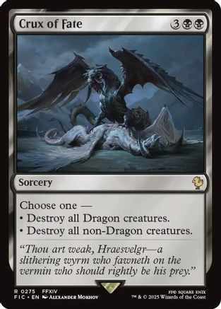 Crux of Fate (Surge Foil) (FIC-275) - [Commander: FINAL FANTASY] Foil