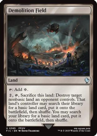 Demolition Field (Surge Foil) (FIC-385) - [Commander: FINAL FANTASY] Foil