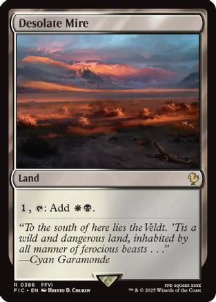 Desolate Mire (Surge Foil) (FIC-386) - [Commander: FINAL FANTASY] Foil
