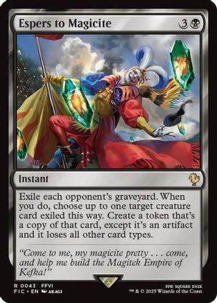 Espers to Magicite (Surge Foil) (FIC-043) - [Commander: FINAL FANTASY] Foil