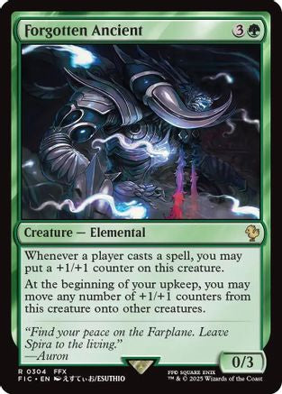 Forgotten Ancient (Surge Foil) (FIC-304) - [Commander: FINAL FANTASY] Foil