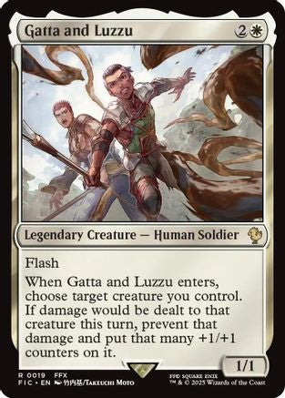 Gatta and Luzzu (Surge Foil) (FIC-019) - [Commander: FINAL FANTASY] Foil