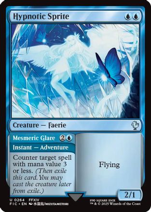 Hypnotic Sprite (Surge Foil) (FIC-264) - [Commander: FINAL FANTASY] Foil