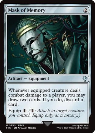 Mask of Memory (Surge Foil) (FIC-350) - [Commander: FINAL FANTASY] Foil