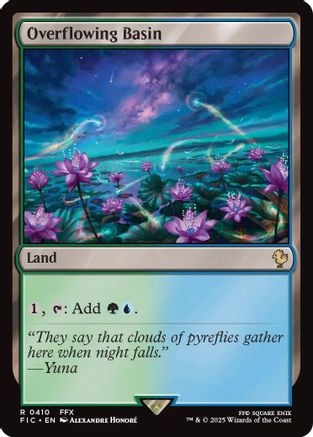 Overflowing Basin (Surge Foil) (FIC-410) - [Commander: FINAL FANTASY] Foil