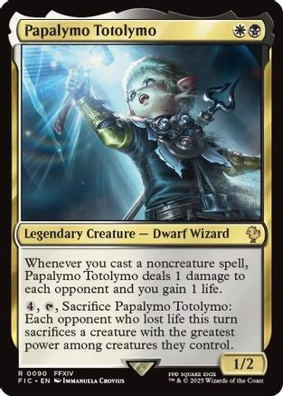 Papalymo Totolymo (Surge Foil) (FIC-090) - [Commander: FINAL FANTASY] Foil