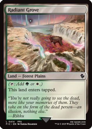 Radiant Grove (Surge Foil) (FIC-414) - [Commander: FINAL FANTASY] Foil
