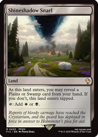 Shineshadow Snarl (Surge Foil) (FIC-422) - [Commander: FINAL FANTASY] Foil